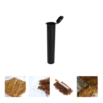 

24pcs Waterproof Smellproof Plastic Cigar Paper Holder Cigar Tube Cigar Humidor Box Cigar Humidor for Travel Tobacco Water Resis