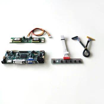 

For TMS190WX1-05TB/19TB LCD monitor panel 1440*900 19" HDMI+VGA+DVI LVDS 30Pin CCFL M.NT68676 screen controller drive board Kit