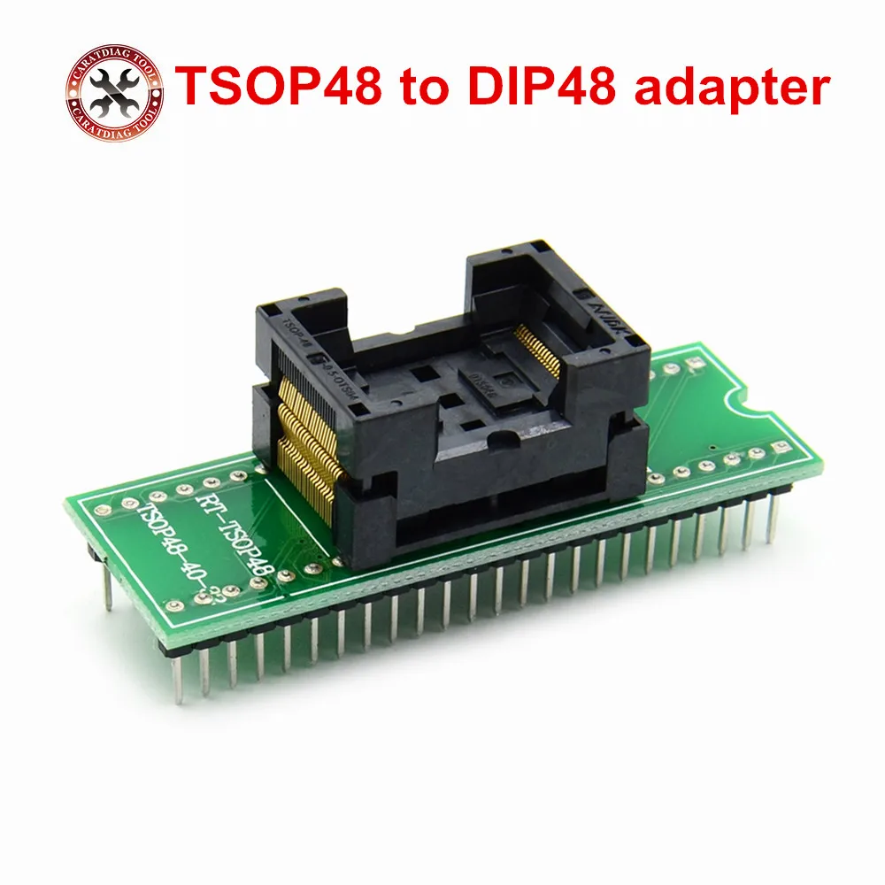 Оригинальный Новый адаптер TSOP48 к din48 гнездо для RT809F RT809H и XELTEK USB программатор |