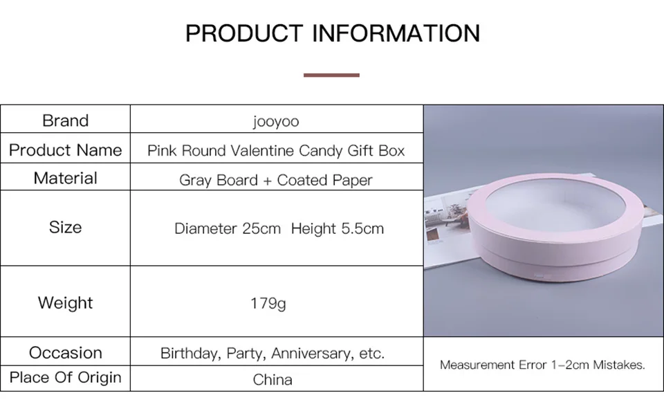 Круглые бумажные коробки для цветов розового цвета, Подарочная коробка для цветов, подарочные коробки для конфет, вечерние подарочные коробки для свадьбы