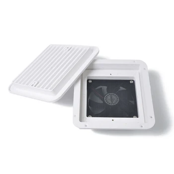 

Accessory Ventilation fan White For RV Caravan Truck Plastic Replace Replacement Fan