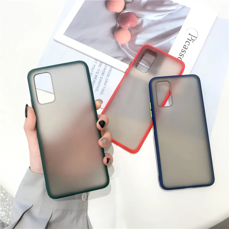 Чехол для Huawei Honor View 30 Pro мягкая жесткая задняя крышка матовый ударопрочный чехол
