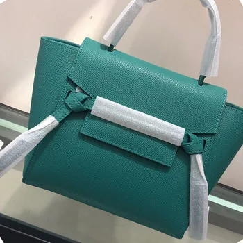 

Genuine leather catfish bag green wings bag handbag net red ladies all-match messenger bag high-quality cowhide fashion classic