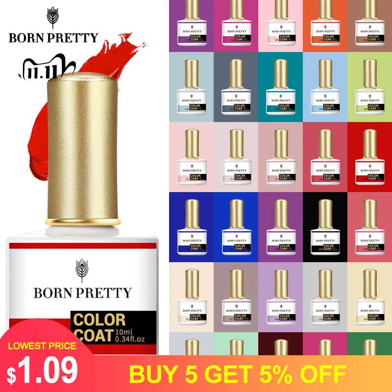 

BORN PRETTY Gel Polish 10ml Nail Art Design 60Color Soak Off UV LED Gel Polish UV Gel Nail Polish Semi Permanent Gellack Varnish