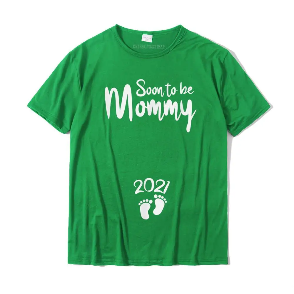 Print Top T-shirts Oversized Short Sleeve Printed On 100% Cotton Fabric Crewneck Mens T Shirt Comics Tops Shirt Summer Soon to be Mommy 2021 Baby Reveal Gift Mom Pregnancy T-Shirt__MZ16902 green