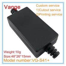 40 шт./лот коробка для электронного проекта 48*26*15 мм ABS Пластиковый материал Распределительная Коробка Чехол diy для PCB модуля