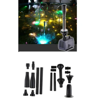 

Aquarium Submersible Water Pump Nozzles Head Kit Multiple Water Patterns