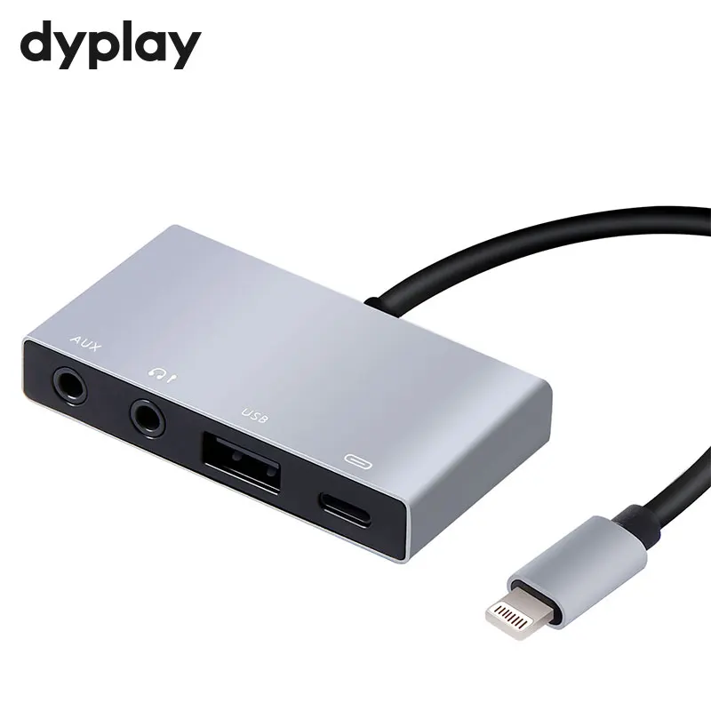 8 контактный разъем для наушников Aux USB аудио интерфейс адаптер вещания