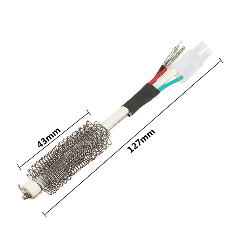 Pistola de aire caliente para reparación de soldadura, elemento de calefacción de cerámica, núcleo de 220V, 250W, para 850A +/852D +/850DB/850D/8502b