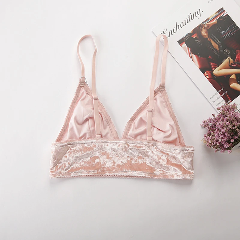 Missomo Hot Lace Bras For Women Sexy VS BH Sheer Bralet Modis Silk Push Up Wide Bralette Plus Size Cup Brassiere Lingerie Top