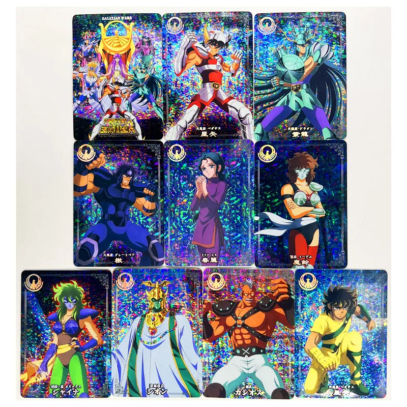 27 Pz/Set Saint Seiya Soul Of Gold Immortal Starlight Toys Hobby Hobby Collectible Game Collection Carte Anime