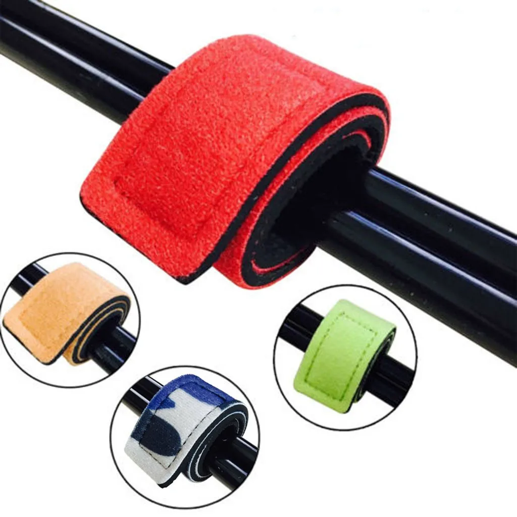 

1 Pcs New Fishing Tools Rod Tie Strap Belt Tackle Elastic Wrap Band Pole Holder Accessories Diving Materials Non-slip Firm