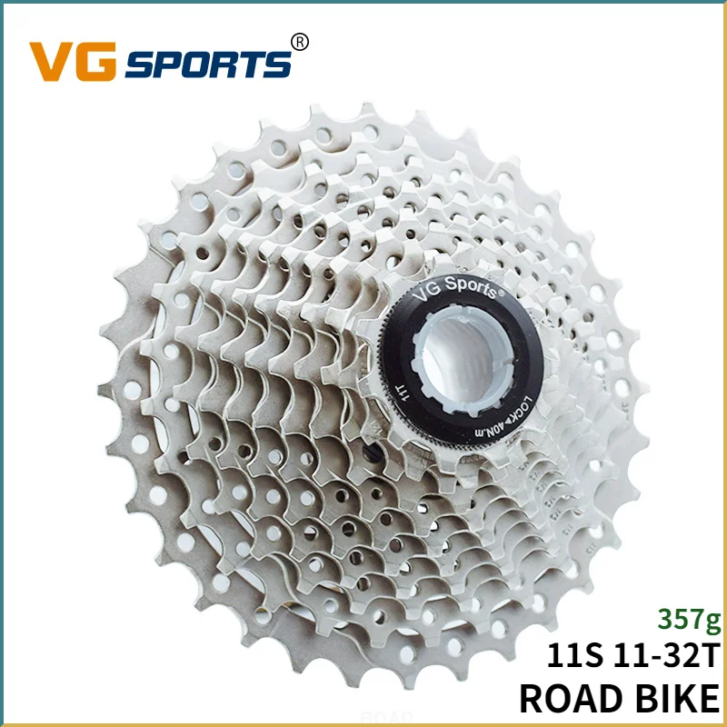 VG SPORTS 11 Speed Cassette 11 32T Road Bike Freewheel K7 11v corrente