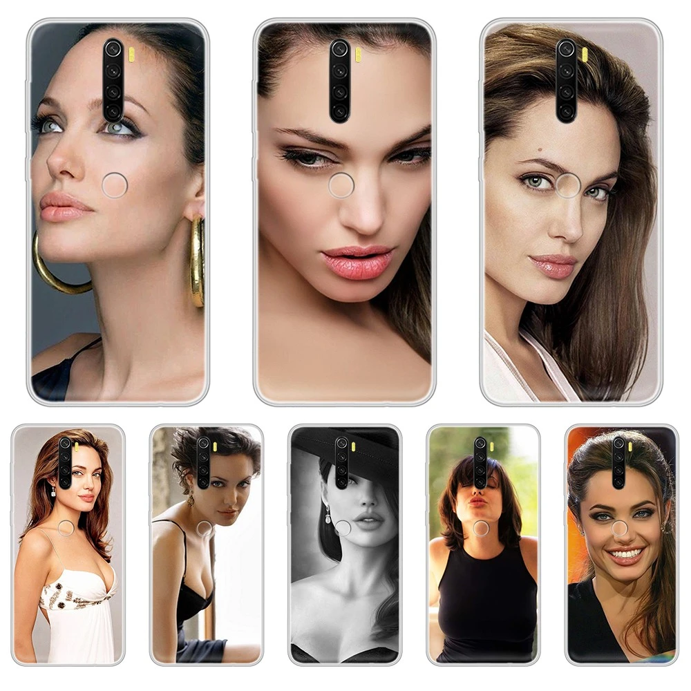 Angelina Jolie Maleficent Beauty Silicone Cover Transparent Phone Case For Xiaomi Redmi Note 3 4 5 6 7 8 9 9s Pro Max 8t 4x Phone Case Covers Aliexpress