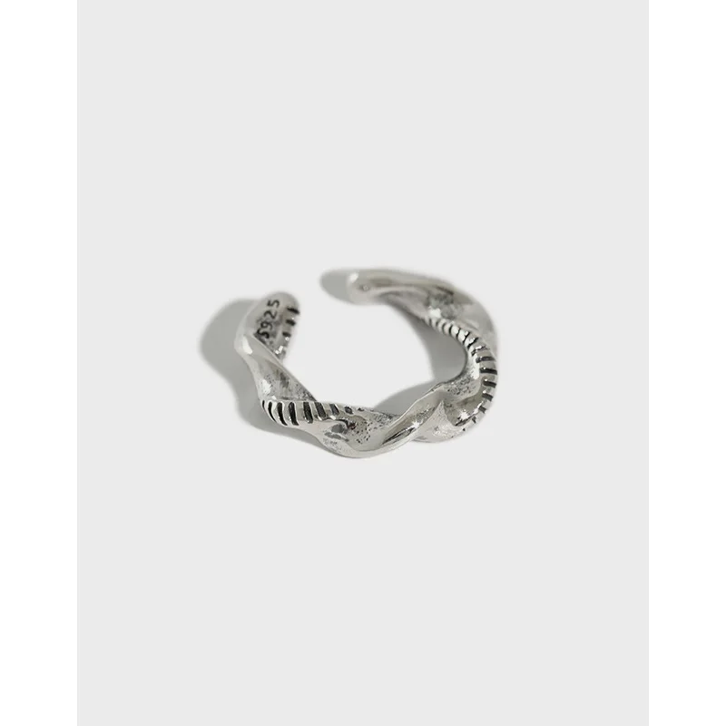 

Только 1 предмет в комплекте 10 мм Ретро 100% подлинное 925 пробы серебро свивки Клип серьги-манжеты (не пирсинг), хорошее ювелирное изделие, TLE898