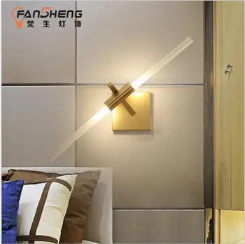 

Designer post-modern minimalist creative arts industry style living room bedroom corridor bedside decorative background wall wal