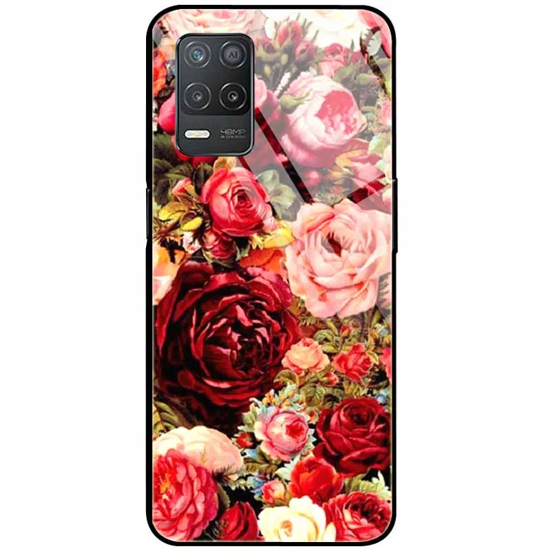 Tempered Glass Hard Protective Back Cover - Cute Design