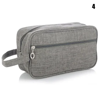 

New Simple Makeup Bag Nylon Toiletry Bag Travel Organizer Case Cosmetic Bag Waterproof Portable Zipper Pouch