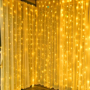 3*3 M 300 LEDs String Fairy Light USB Led Icicle String Lights with Hook Up for Garland Christmas Wedding Window Decoration