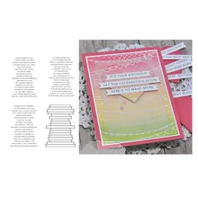 Фраза слова металлические Вырубные штампы и прозрачные штампы для скрапбукинга букв лестница Сделай Сам поделки трафарет карточка создание альбома декоративные Фраза слова металлические Вырубные штампы и прозрачные штампы для скрапбукинга букв лестница Сделай Сам поделки трафарет карточка создание альбома декоративные