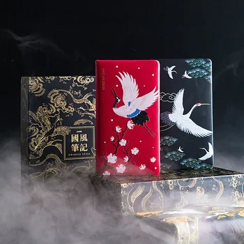

Flying crane Series A6 DIY Memo Pad Soft Cover Mini calendar Week plan Notebook Diary Pocket Notepad Promotional Gift Stationery