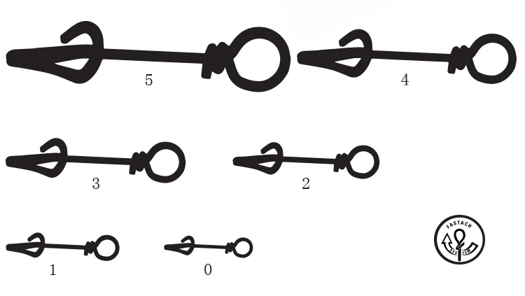 Mustad, нержавеющая сталь, рыболовный Fastach клип, рыболовные Вертлюги, защелкивающиеся Вертлюги, Скалка, быстрый аксессуар для соединения, 8-83 кг, Макс