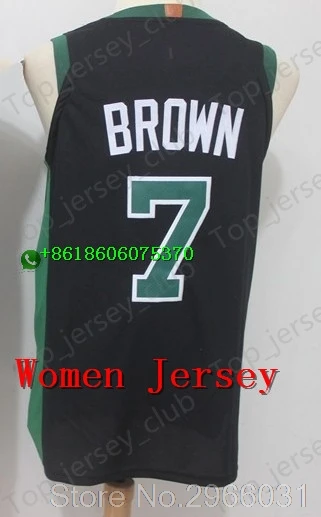 A+++ Boston Женский взрослый#11 Kyrie Irving 7 Jaylen коричневый 0 Jayson Tatum 20 Гордон хайворд 42 Al Horford Джерси - Цвет: for Women