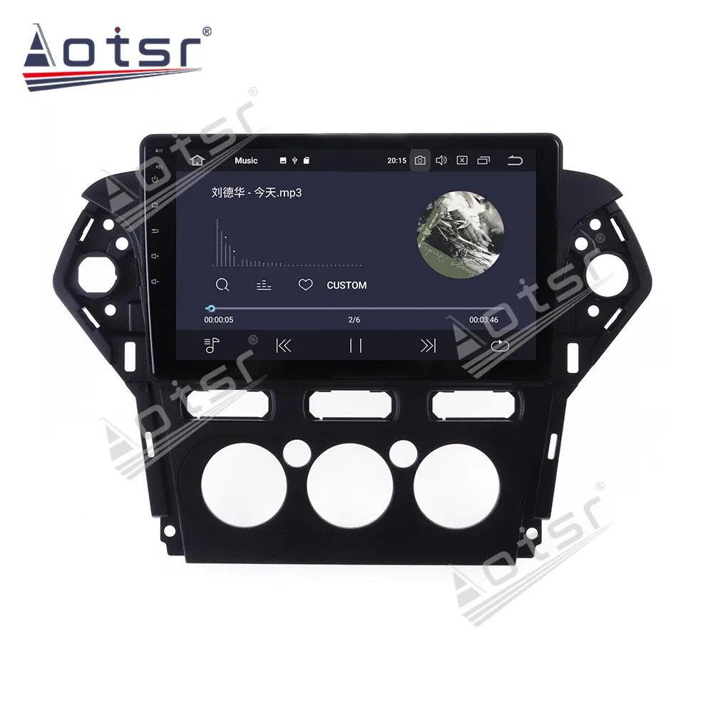 128GB Carplay Car Multimedia Screen Player For Ford Mondeo MK4 2011 - 2013 Android Radio GPS Stereo Navigation Auto DVD Video