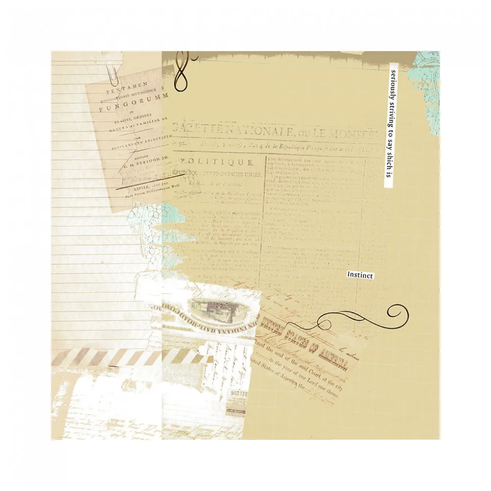 Набор бумаги Perfect Craft "Радужные краски" 30,5*30,5 см