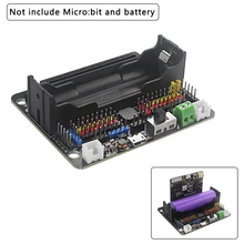 Микро: бит Robotbit V2.0 Плата расширения совместимый 18650 литиевая батарея расширения аксессуар для BBC микро: бит