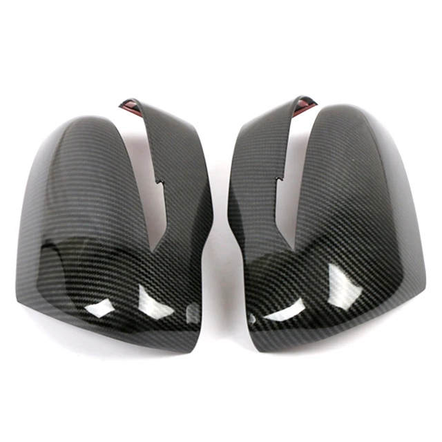 Carbon Look For Nissan QashqaiJ11 X trail T32  JUKE Murano ABS Mirror Cover Rear View Cover Frame Trim accessories
