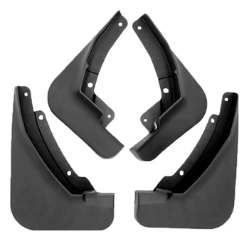 

4 Pieces / Set of Car Fender Modification, Soft Rubber Fender Decoration, Anti-Freeze Tire Fender for T-ROC 2017 2018 2019