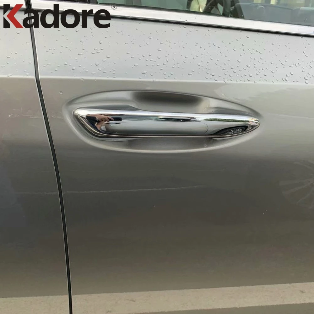 Хромированная передняя фара для Ford Kuga Escape 2017 2018 2019 противотуманная рамка отделка