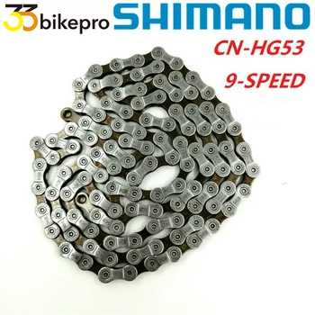

Shimano CN-HG53 9 Speed MTB Road Bike Chain SORA/ALIVIO/ACERA/DEORE/Tiagra 112 Links