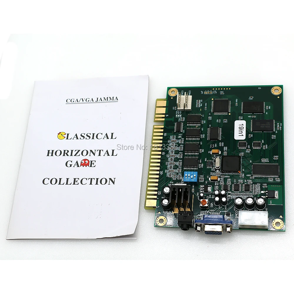 pandora box Classic arcade game board, 19 / 60 in 1, Jamma, video