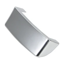 Leepee volante do carro guarnição capa de lantejoulas inserir guarnição capa apto para vw golf mk5 plus gti passat b6 3c eos jetta chrome emblema(China)