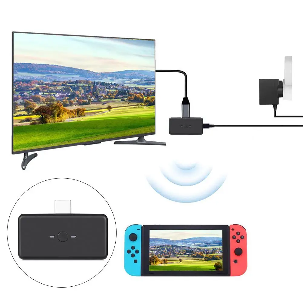 Bluetooth 5,0 адаптер Черный аудио передатчик USB разъем для переключателя TypeC Bluetooth адаптер для ПК игровой консоли мобильного телефона