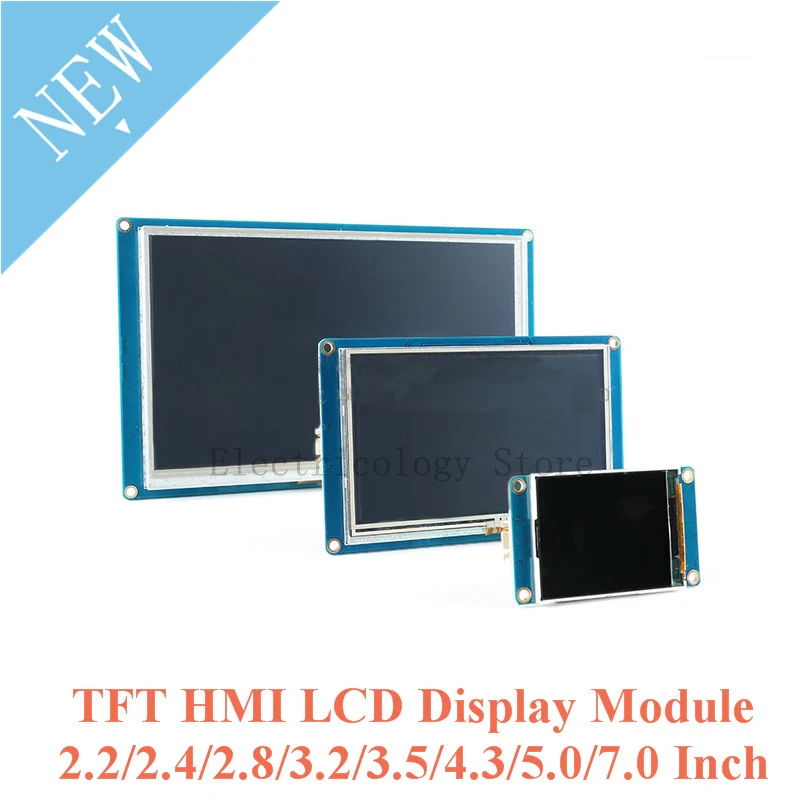 New 4.3 inch Capacitive Touch Screen HMI I2C LCD Display Module for Arduino