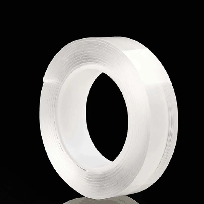 

10 pcs Nano Double Sided Tape Recycle Use Strong Adhesive Waterproof Transparent Super Fix Gel Grip Tape Home Improvement