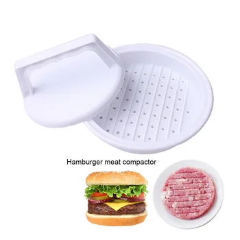 

DIY Hamburger Meat Press Tool Food-Grade Plastic Makers Meat Burger Maker Mold Hamburger Press Burger Kitchen Tool