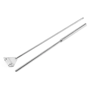 

Stainless Steel Detachable Rod Aquarium Algae Scraper Remover Cleaning Tool Fish Tank Replaceable Blade Aquascaping Home Hard