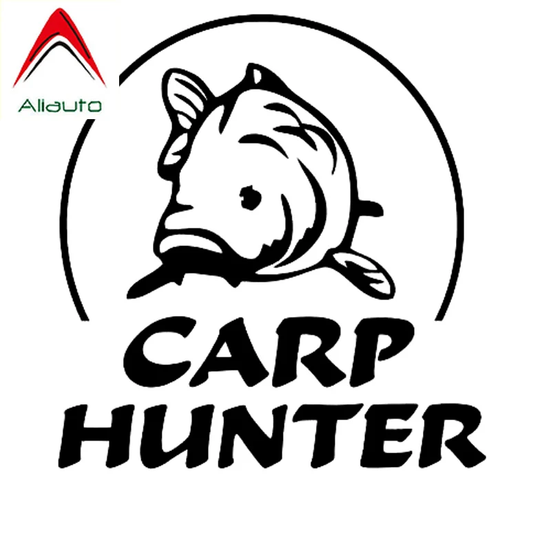 Стикеры Aliauto Carp Hunter для стайлинга автомобиля индивидуальные Водонепроницаемые