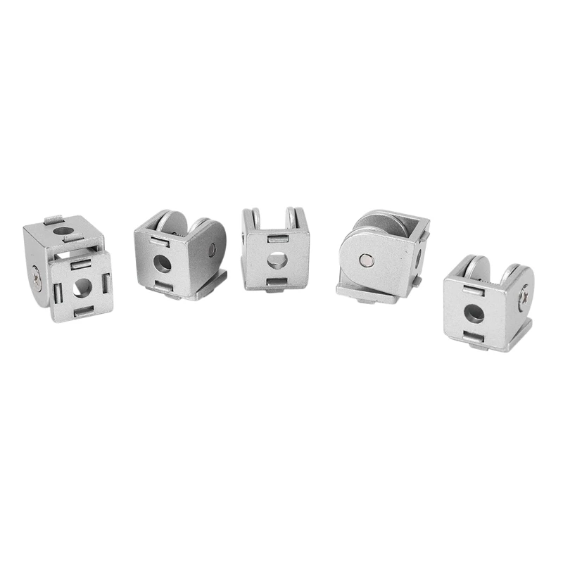 5Pcs Zinc Alloy Pivot Joint For Aluminum Extrusion Profile 2020 Series Flexible | Обустройство дома