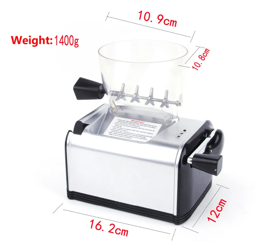 Электрическая роликовая машинка электрическая автоматическая для сигарет 8 мм