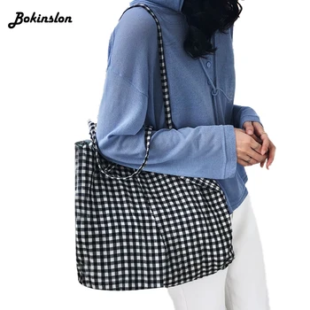 

Bokinslon Bokinslon Fashion Portable Small Square Bag Shoulder Woman Casual Stone Pattern Simple Messenger Bag Female