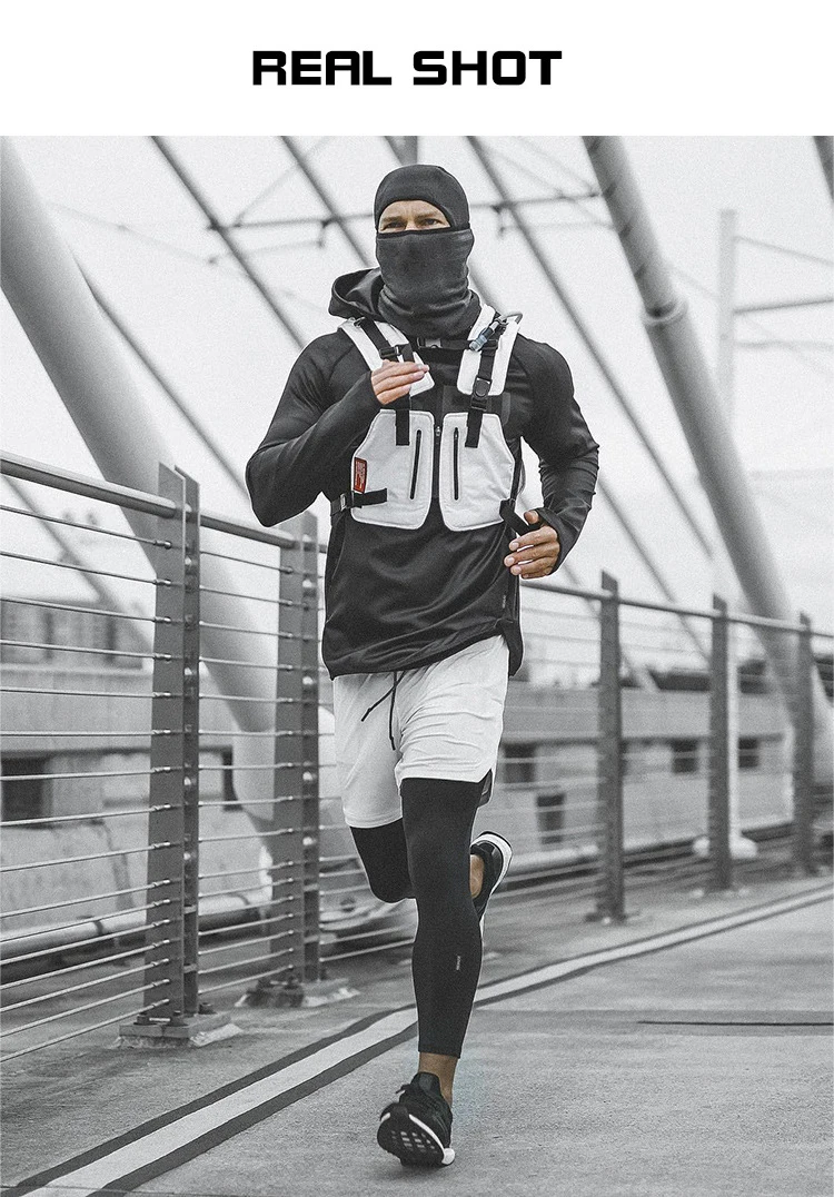 Многофункциональный тактический жилет с карманом защитный марафон жилет для бега Светоотражающая Спортивная одежда для бега рыбалка жилет сумка
