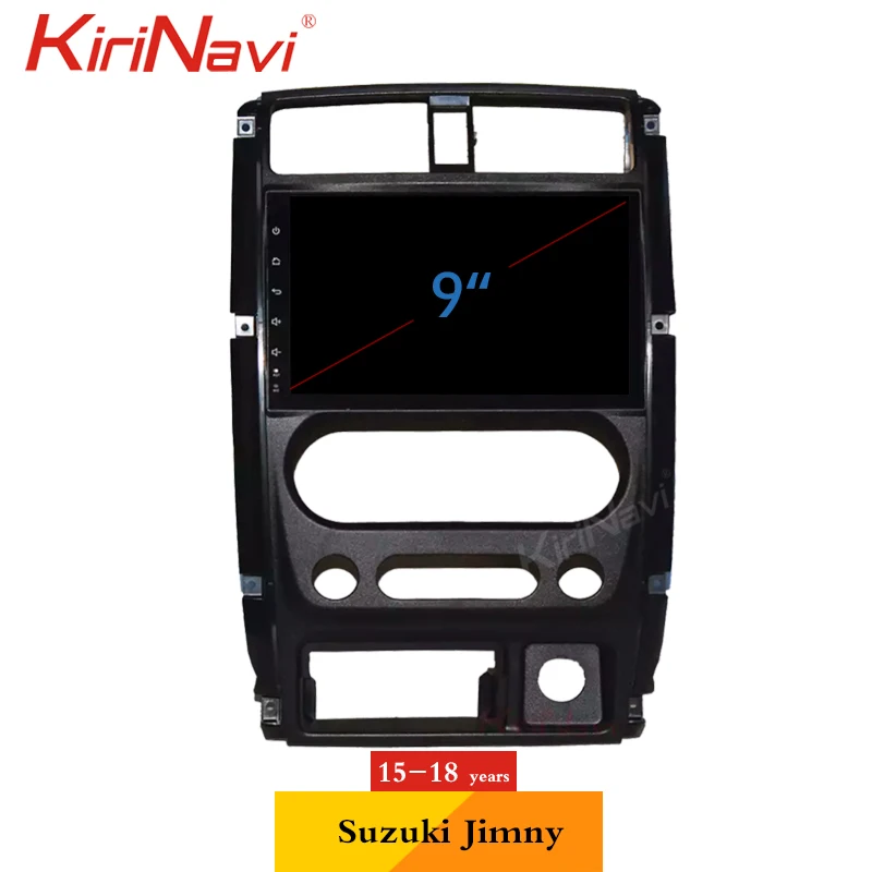 KiriNavi 2 Din Android 8,1 автомобильный Dvd Gps навигатор для Suzuki Jimny Android автомобильный Радио мультимедийный плеер- Bluetooth