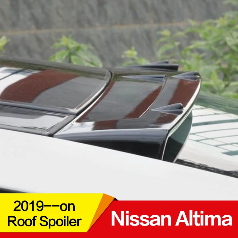 Использовать для Nissan Altima спойлер на крыше года ABS Пластиковый материал заднее крыло v стиль спортивные аксессуары