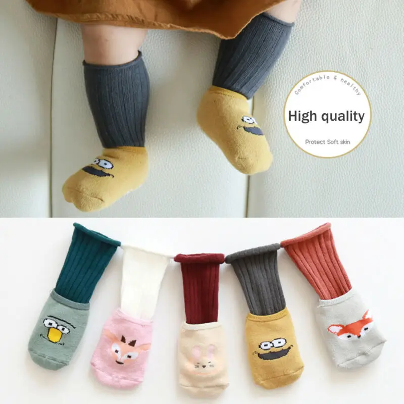 Детские повседневные рождественские милые новые рождественские хлопковые чулки, Подарочный наполнитель, От 0 до 6 лет