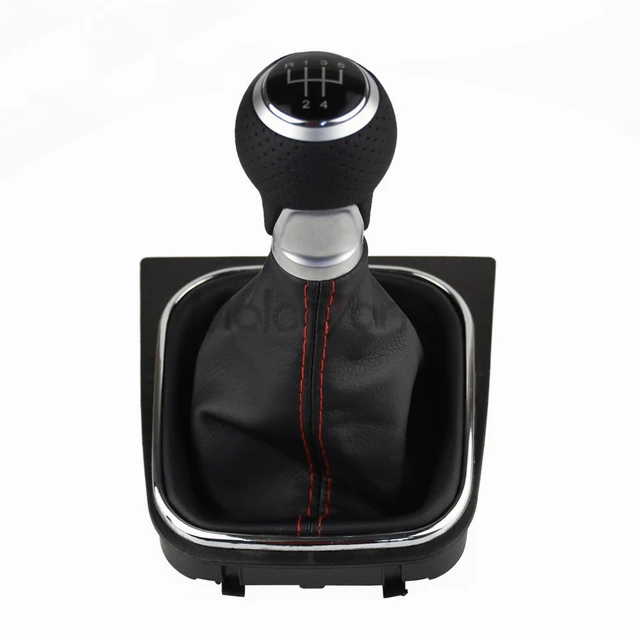 5 6 Speed Gear Shift Knob For VW Golf 5 MK5 R32 GTD GTI 2004 2005 2006